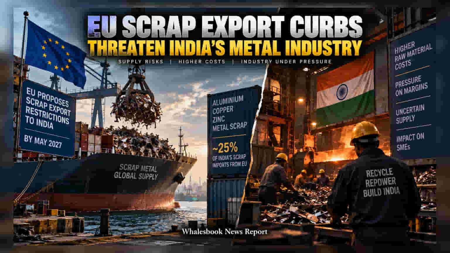 EU Plans to Halt Scrap Metal Exports to India by 2027