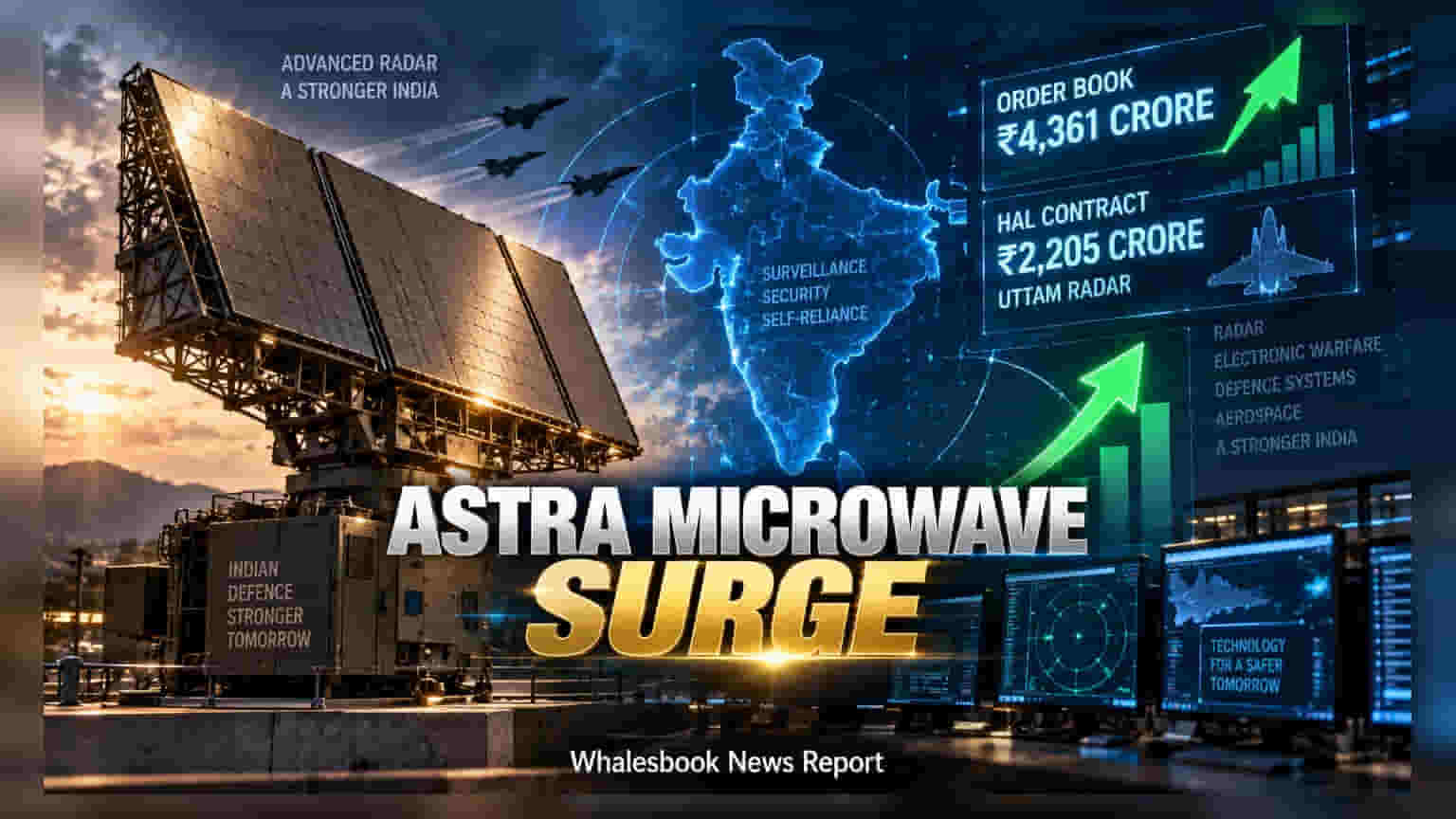 Astra Microwave Order Book: ਰਿਕਾਰਡ **₹4,361 ਕਰੋੜ** ਦੇ ਆਰਡਰ ਮਿਲਣ ਤੋਂ ਬਾਅਦ ਕੰਪਨੀ ਦੀ ਬੱਲੇ-ਬੱਲੇ