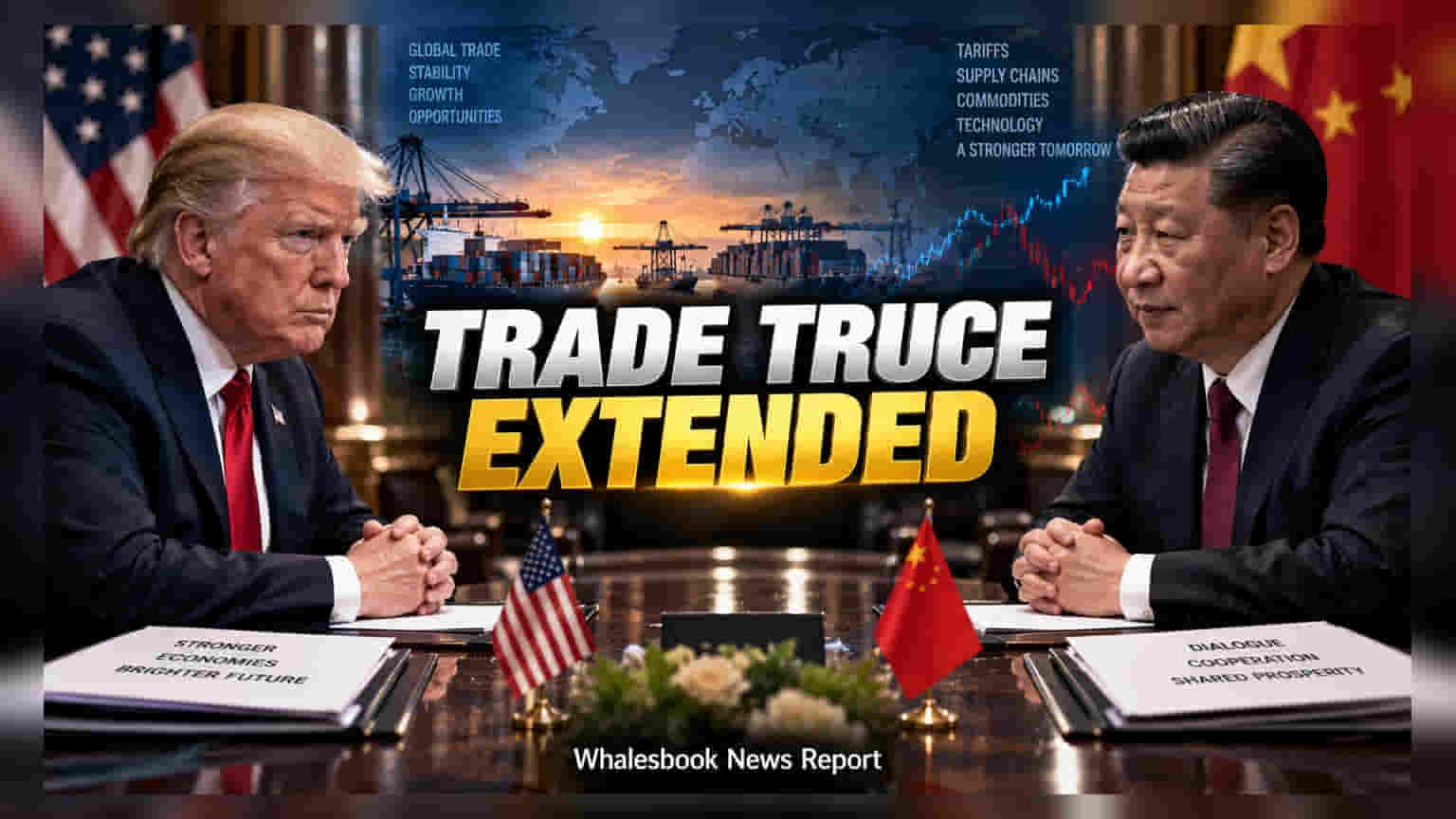 US, China Trade War: ਵਪਾਰਕ ਜੰਗ ਵਿੱਚ ਨਰਮੀ ਦੇ ਸੰਕੇਤ! 2 ਮਹੀਨੇ ਲਈ ਵਧਿਆ 'Truce', ਜਾਣੋ ਨਿਵੇਸ਼ਕਾਂ ਲਈ ਕੀ ਹੈ ਖਾਸ