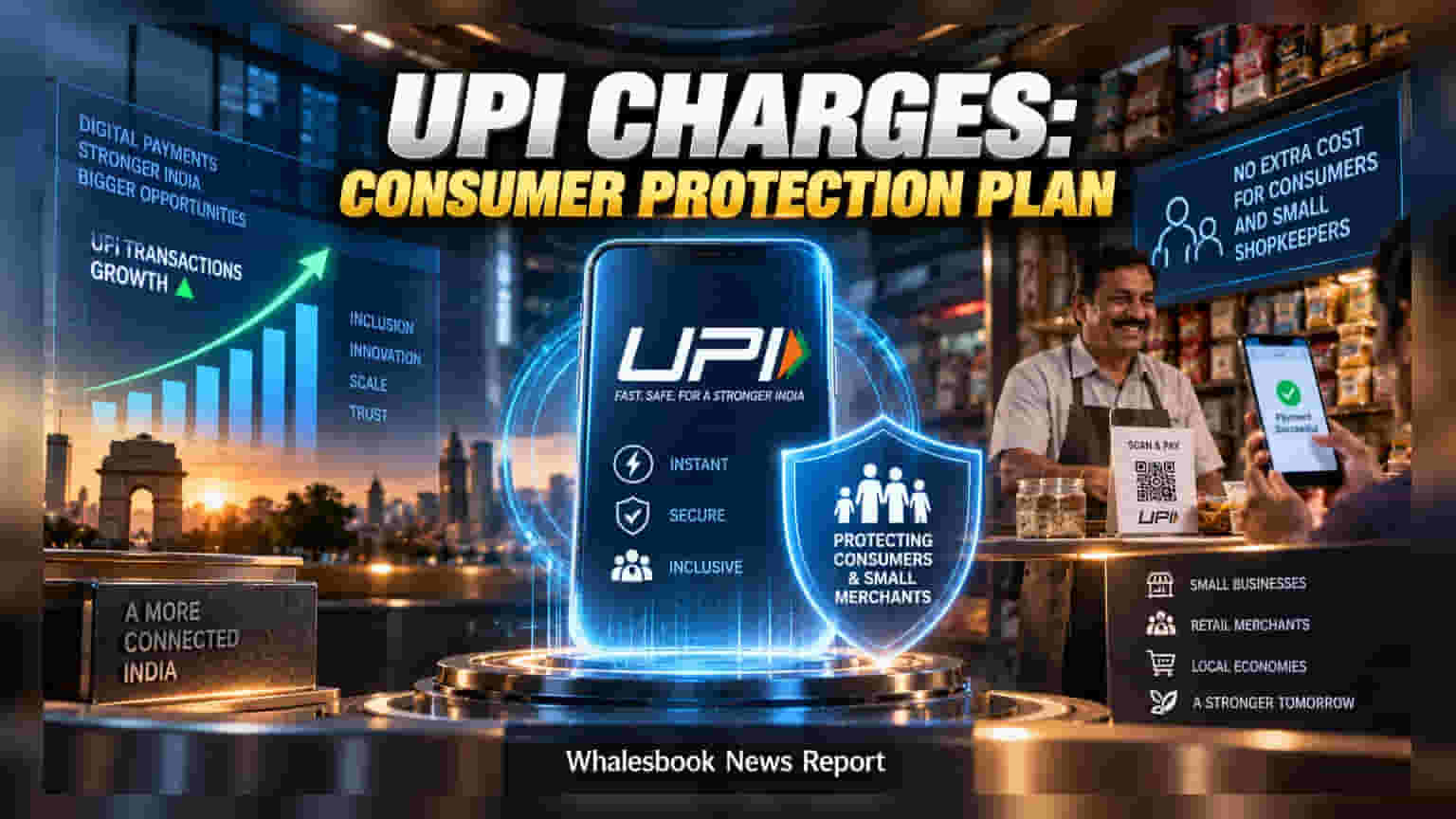 UPI ਵਿੱਚ ਬਦਲਾਅ ਦੀ ਤਿਆਰੀ! ਵੱਡੇ ਵਪਾਰੀਆਂ 'ਤੇ ਲੱਗ ਸਕਦਾ ਹੈ MDR, ਜਾਣੋ ਕੀ ਹੈ NPCI ਦਾ ਪਲਾਨ