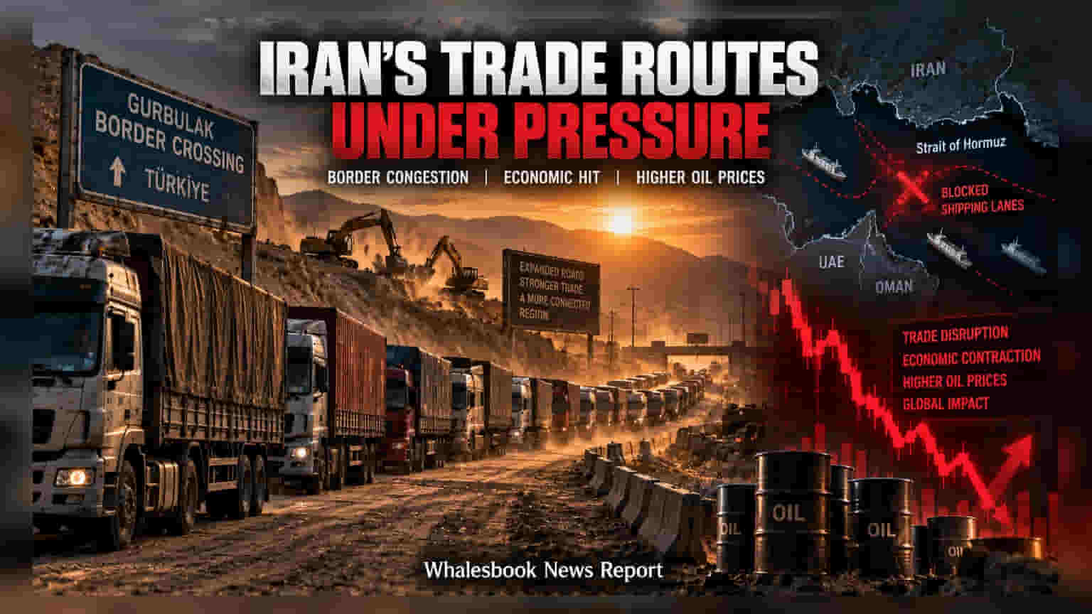 Iran Trade Crisis: નૌકાદળના નાકાબંધીને કારણે ઈરાનનું વેપાર મોડેલ ખોરવાયું, જમીન માર્ગે વધી મુશ્કેલીઓ