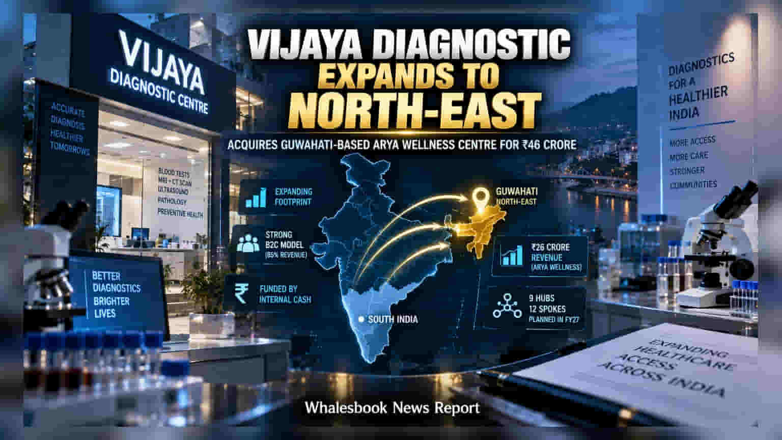Vijaya Diagnostic: નોર્થ-ઈસ્ટમાં એન્ટ્રી! **₹46 કરોડ**માં આ કંપનીનું કર્યું અધિગ્રહણ