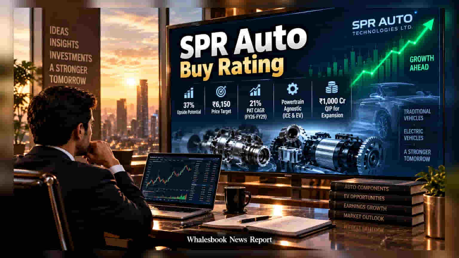 SPR Auto Technologies પર Motilal Oswal મહેરબાન: શેર માટે આપ્યો 'Buy' રેટિંગ, ટાર્ગેટ પ્રાઈસ ₹6,150