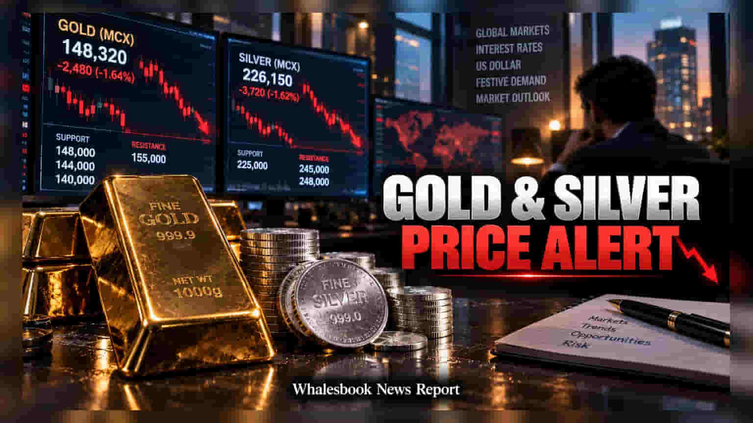 MCX Gold and Silver: పసిడి, వెండి ధరల్లో ఒత్తిడి.. ఇన్వెస్టర్లు అలర్ట్!