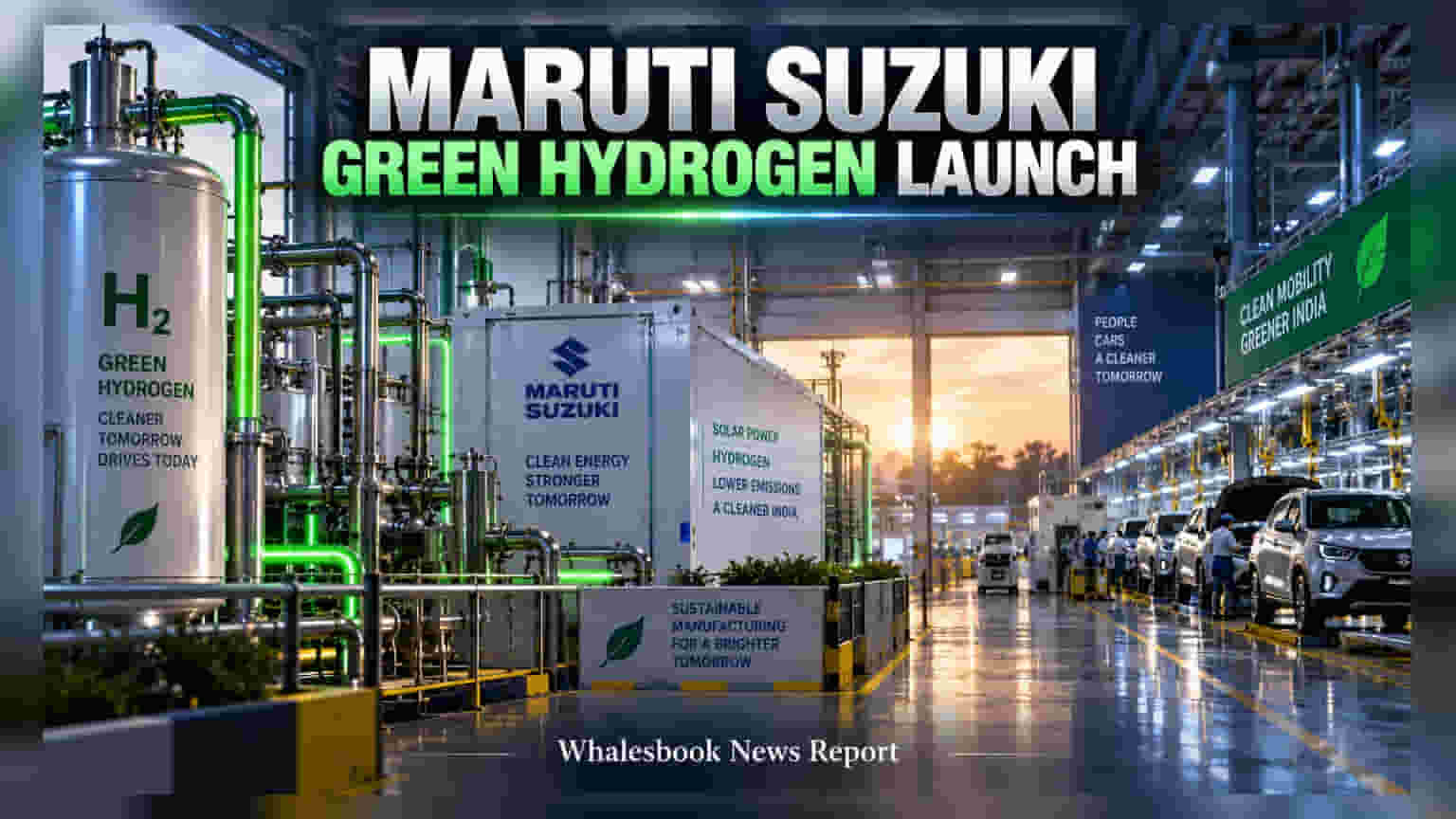 Maruti Suzuki: మనేసర్లో గ్రీన్ హైడ్రోజన్ ప్లాంట్.. పర్యావరణం వైపు కంపెనీ భారీ అడుగు