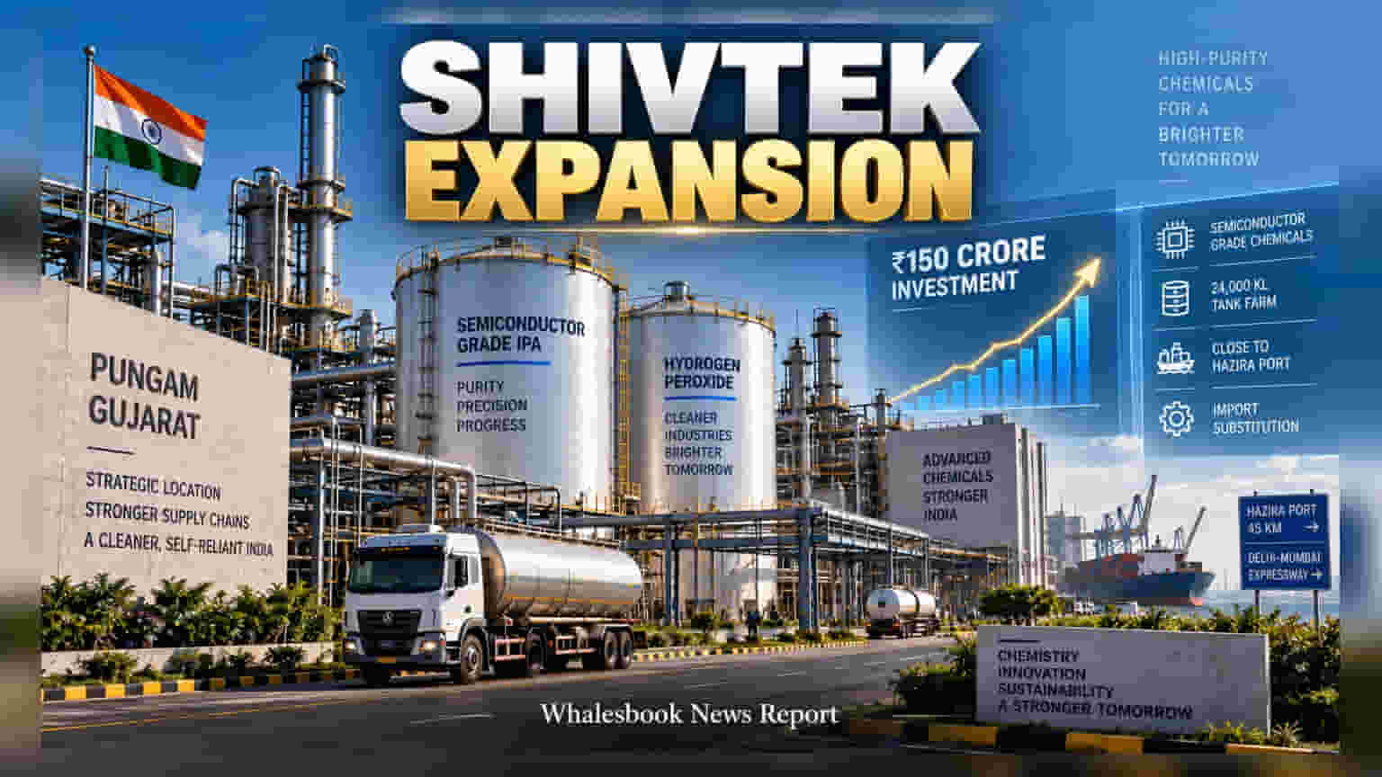 Shivtek Spechemi ਦਾ ਵੱਡਾ ਐਲਾਨ: ਗੁਜਰਾਤ ਵਿੱਚ **₹150 ਕਰੋੜ** ਦਾ ਨਿਵੇਸ਼, ਪੰਜਾਬ ਵਿੱਚ ਵੀ ਖੁੱਲ੍ਹੇਗਾ ਨਵਾਂ ਪਲਾਂਟ