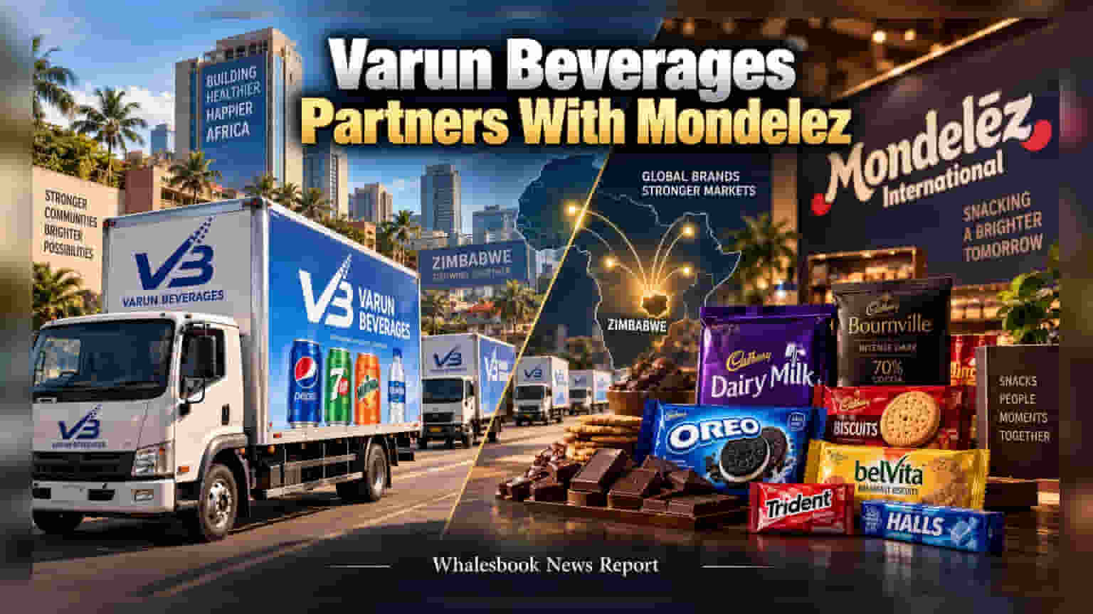 Varun Beverages: ઝિમ્બાબ્વેમાં Mondelez ના સ્નેક્સનું વિતરણ કરશે કંપની, જાણો શું છે પ્લાન