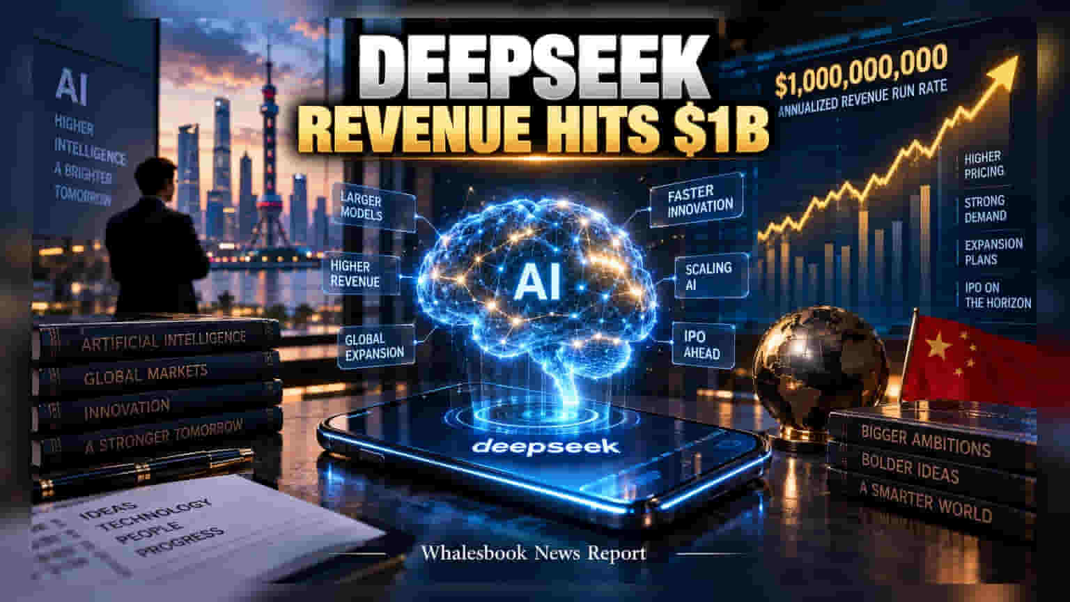 DeepSeek ਦਾ ਵਪਾਰ $1 ਅਰਬ ਤੱਕ ਪਹੁੰਚਿਆ, ਹੁਣ Shanghai IPO ਰਾਹੀਂ ਜੁਟਾਏਗੀ $7.5 ਅਰਬ