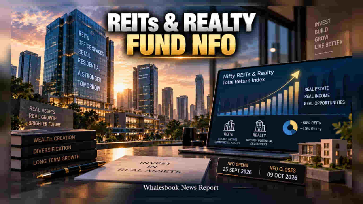 Motilal Oswal Nifty REITs & Realty Index Fund NFO Opens Sep 25