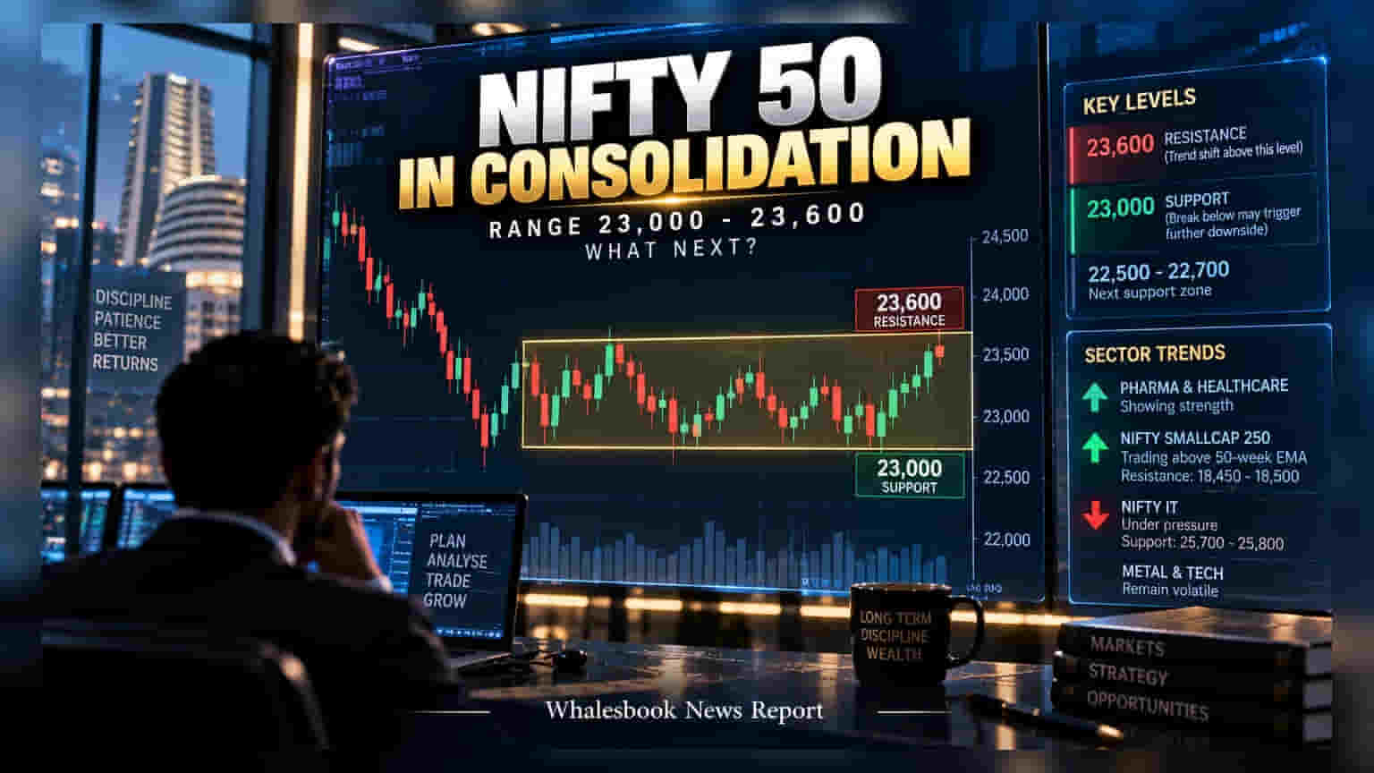 Nifty Share Price: માર્કેટમાં મડાગાંઠ! Nifty માટે **23,600**નો અવરોધ, જાણો શું છે લેટેસ્ટ અપડેટ