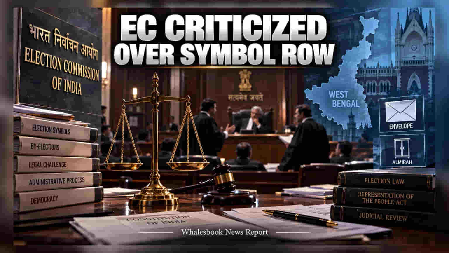 Calcutta HC चा ECI ला सवाल: पोटनिवडणुकीतील 'एनव्हलप' चिन्हावरून गोंधळ का?