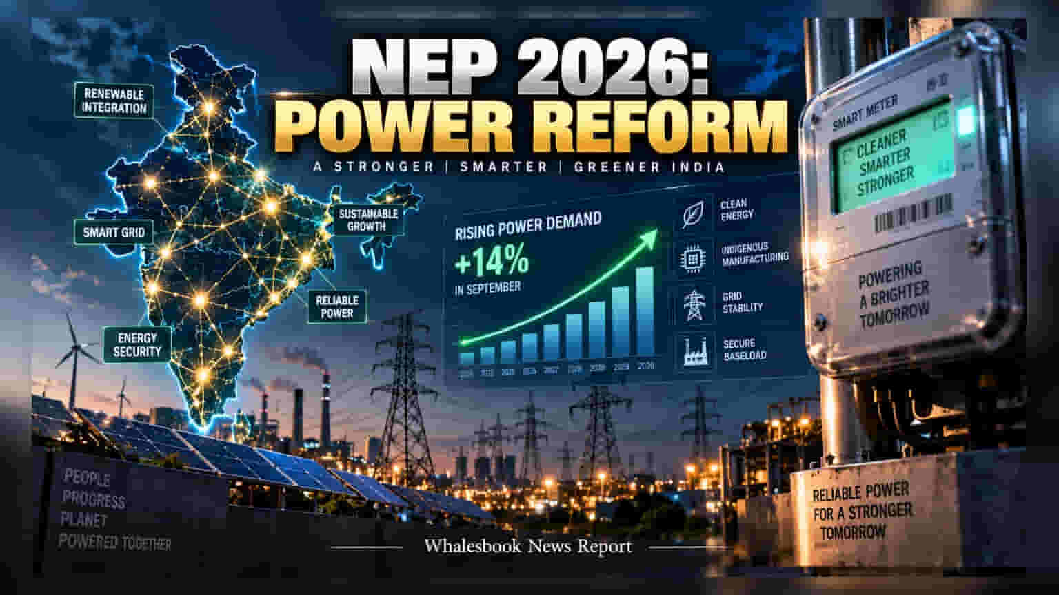 India's NEP 2026 Moves to Cabinet for Power Sector Overhaul