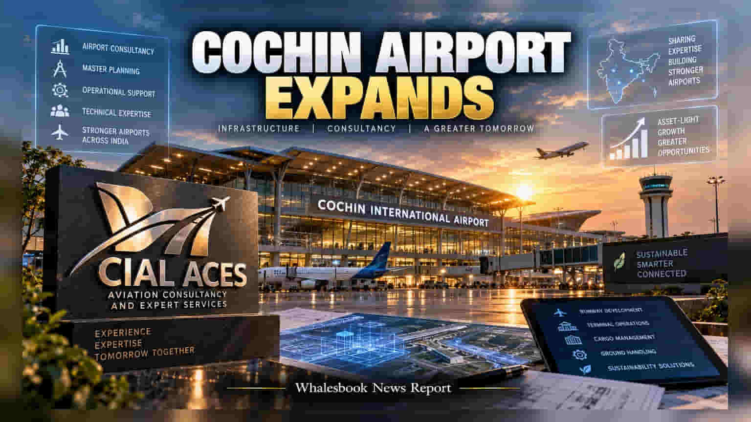 Cochin International Airport: CIAL ACES સાથે એવિએશન સેક્ટરમાં નવી એન્ટ્રી, જાણો કંપનીની ખાસ વ્યૂહરચના