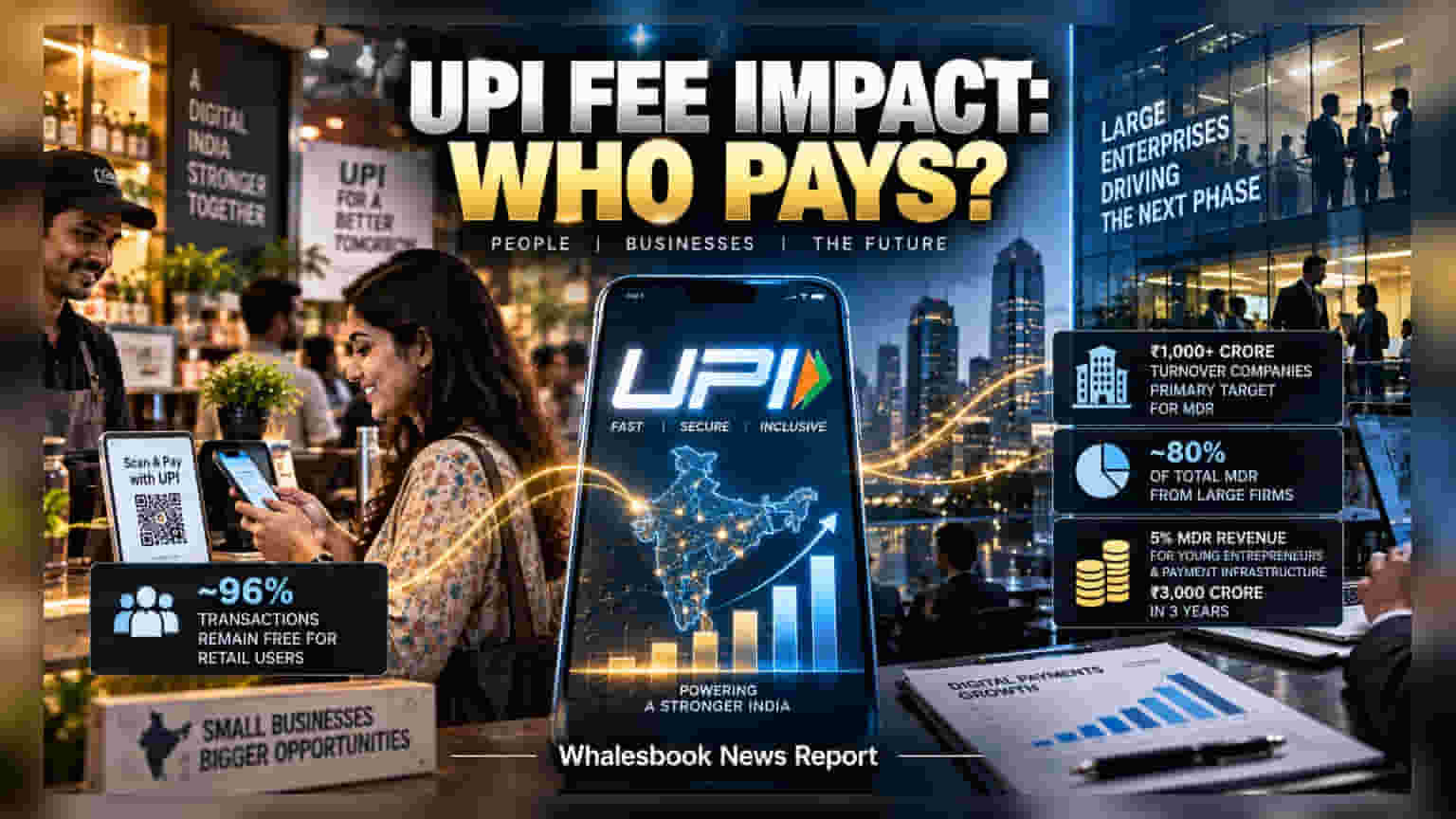 NPCI Clarifies UPI Fee Rules: Most Retail Users Excluded