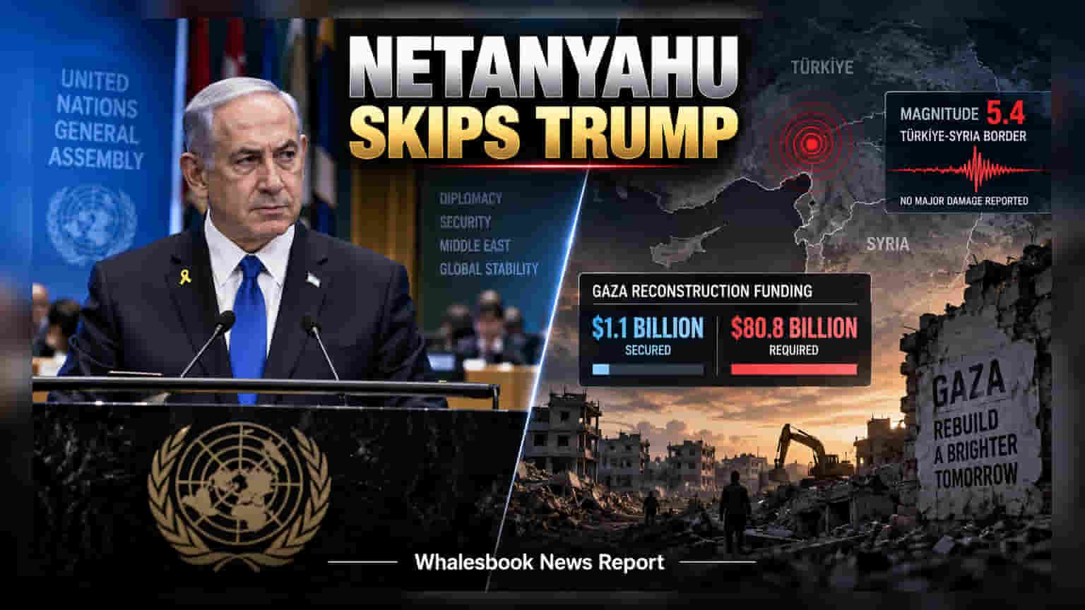 Gaza Reconstruction Funding Gap Hits $80B; Middle East Risks Loom