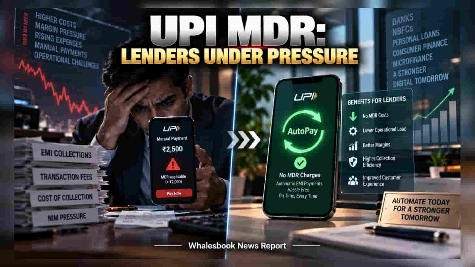 UPI MDR Costs on Manual Loan Repayments: Why Lenders Pivot