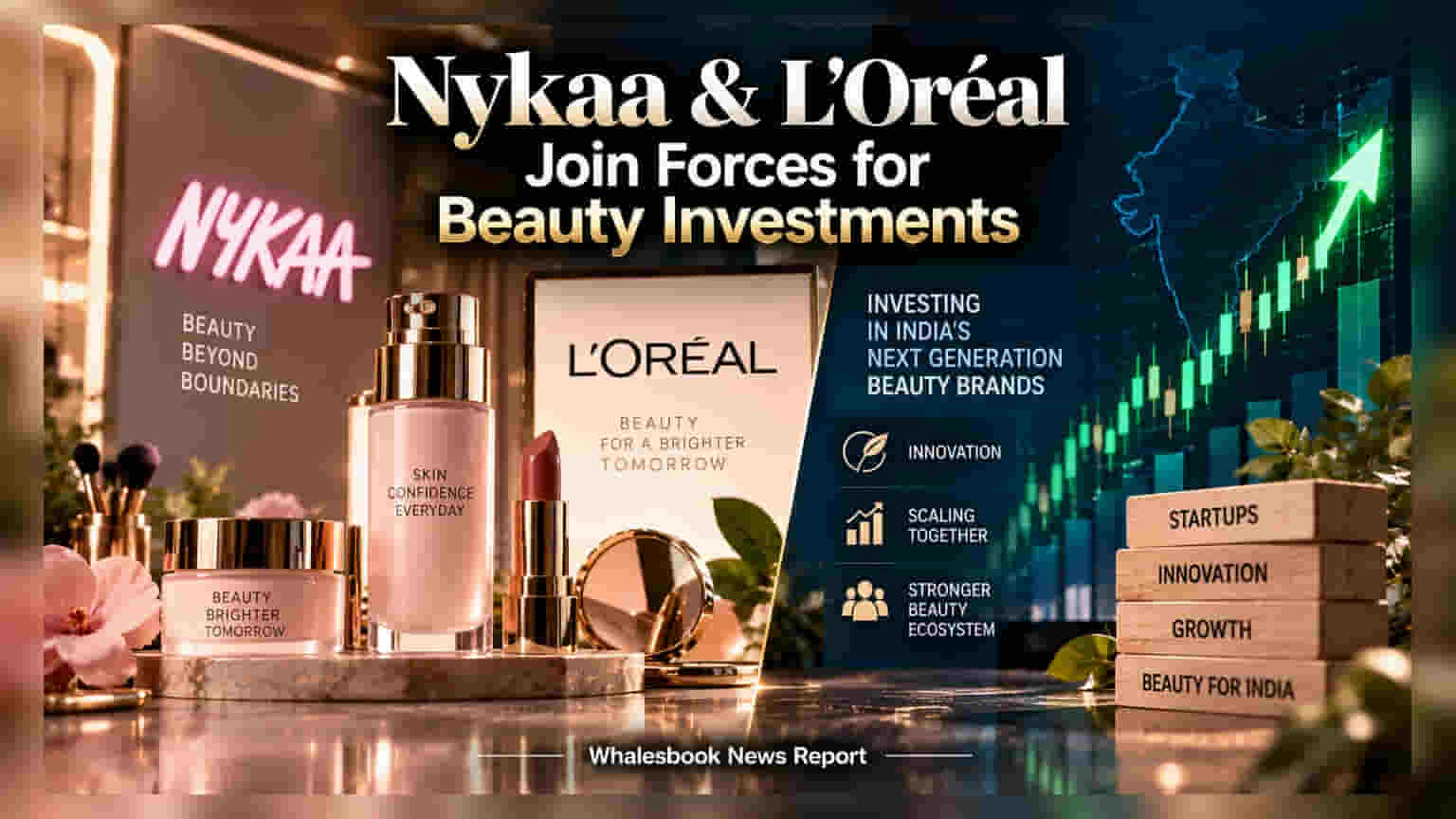 Nykaa અને L’Oréal ની જોરદાર ભાગીદારી: હવે નવા સ્ટાર્ટઅપ્સને મળશે મોટું સપોર્ટ