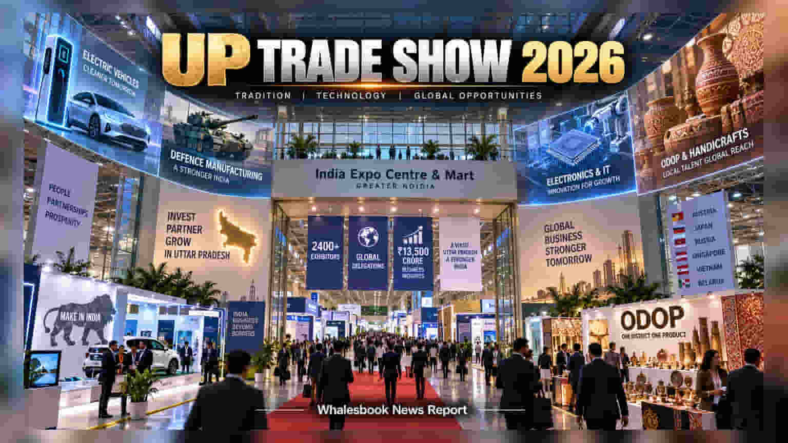 UP International Trade Show 2026 Targets ₹13,500 Cr In Deals