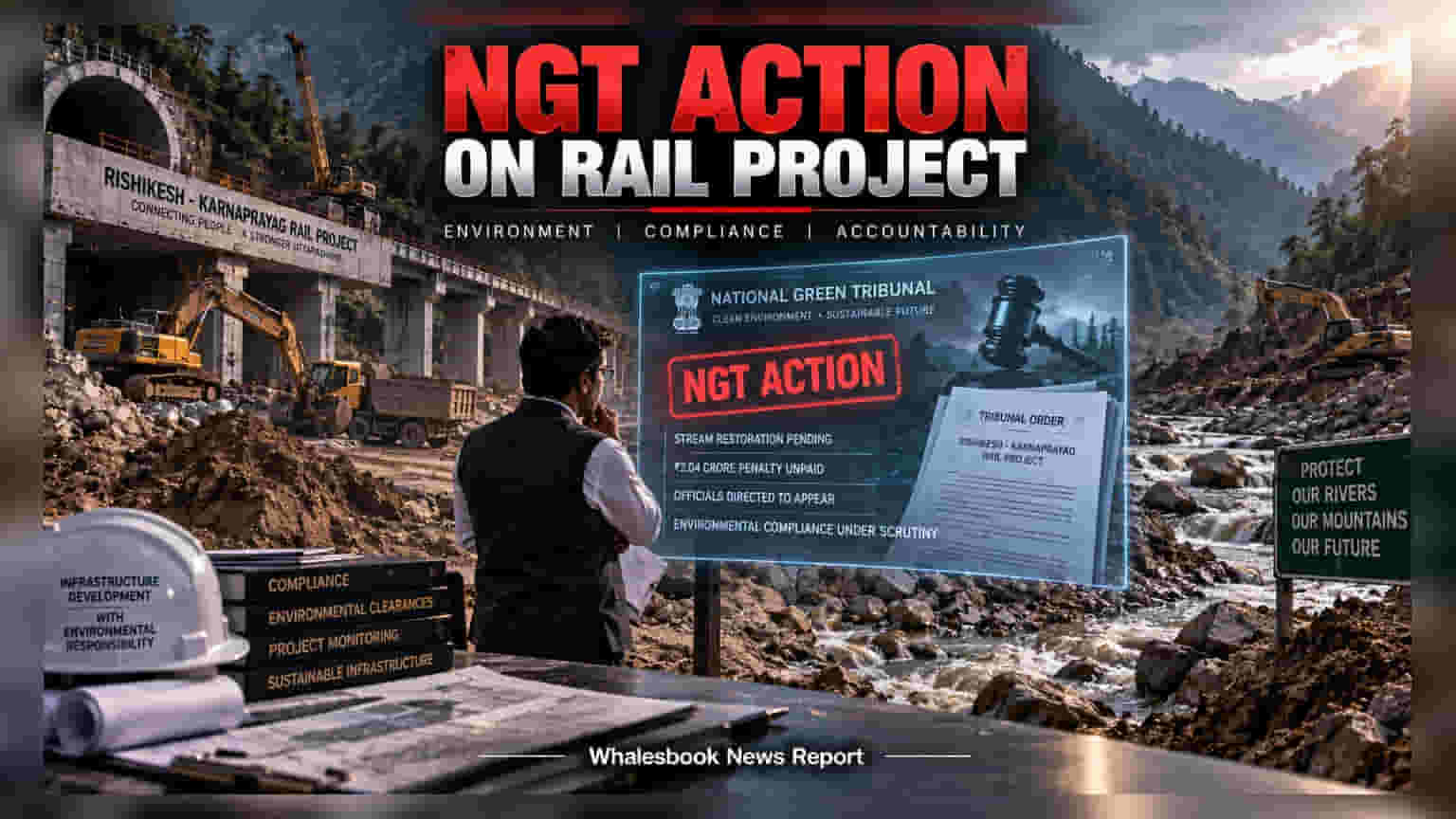 NGT Flags Environmental Violations in RVNL, Megha Engineering Rail Project