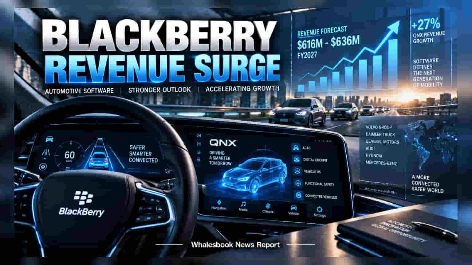 BlackBerry का शानदार प्रदर्शन: FY27 के लिए रेवेन्यू गाइडेंस बढ़ाया, शेयर पर रखें नजर