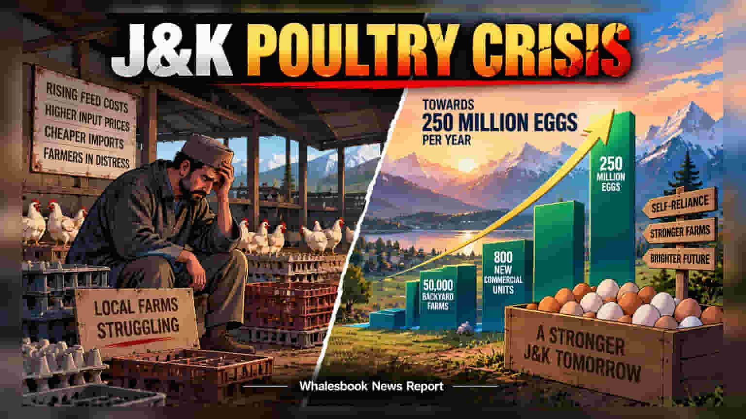 J&K Poultry Plan: அரசின் புதிய திட்டம், கொதிப்பில் உள்ளூர் விவசாயிகள் - பின்னணி என்ன?