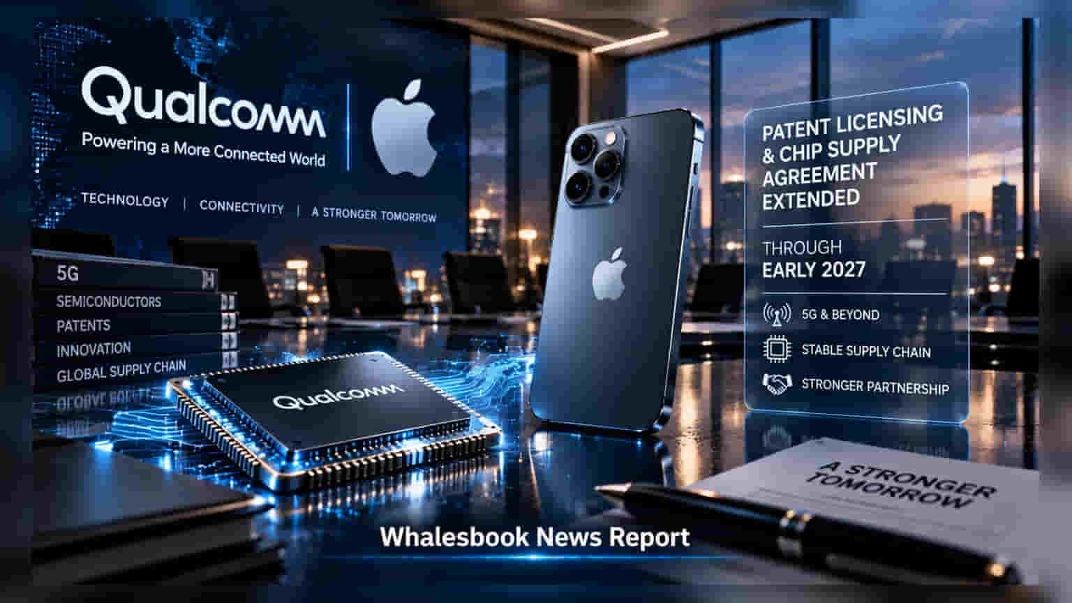 Qualcomm और Apple की बढ़ी दोस्ती, 2027 तक जारी रहेगा लाइसेंसिंग समझौता