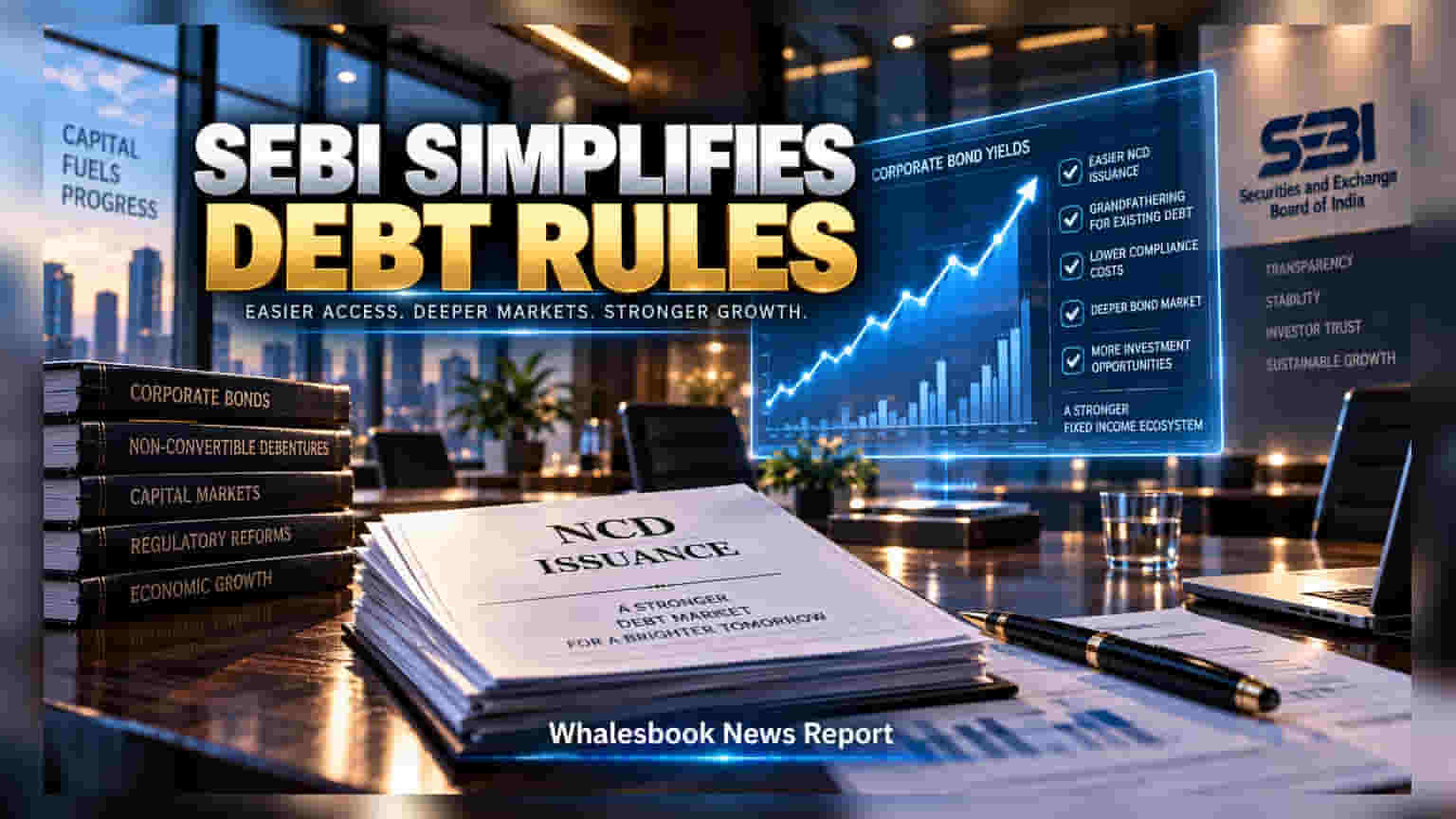SEBI का बड़ा फैसला: NCD लिस्टिंग नियमों में दी ढील, कंपनियों को मिलेगा फायदा