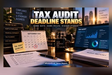 CBDT Holds September 30 Tax Audit Deadline, No Extension Granted