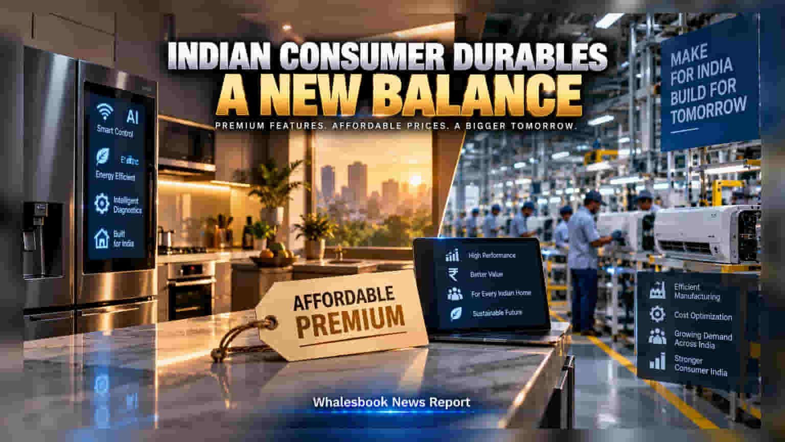 Indian Durables Sector Shifts to 'Affordable Premium' Strategy