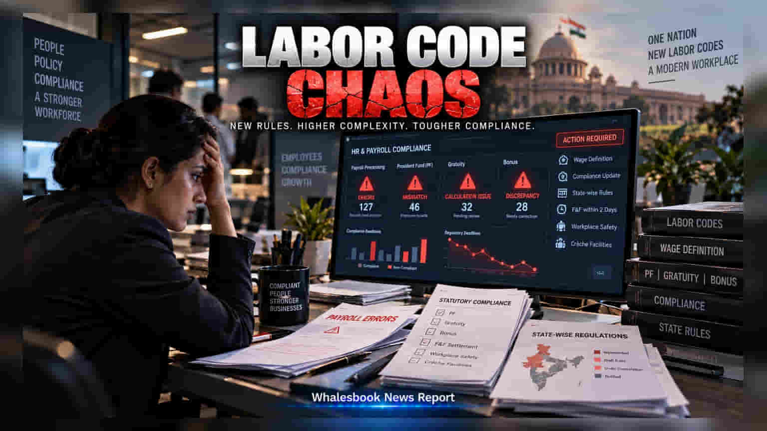 Labor Codes: नवीन कामगार नियमावलीमुळे कॉर्पोरेट कंपन्यांची डोकेदुखी, वाढला खर्चाचा भार