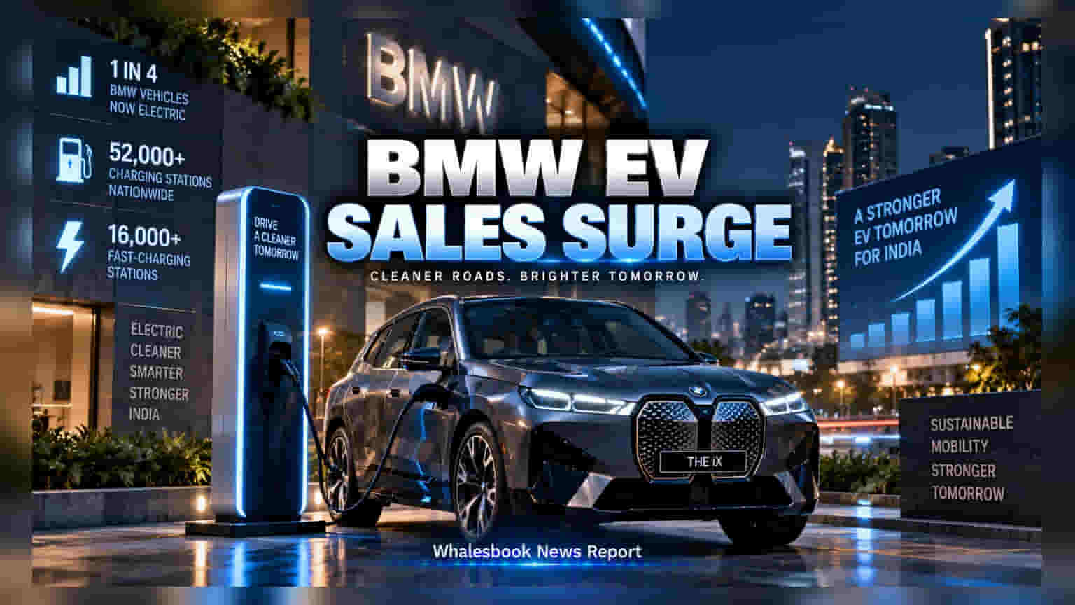 BMW India Reports EVs Now Account for 25% of Total Sales