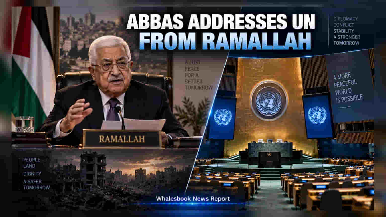 Mahmoud Abbas UN Address: अमेरिकेने व्हिसा नाकारल्याने महमूद अब्बास यांचे व्हर्च्युअल संबोधन, जागतिक राजकारणात खळबळ