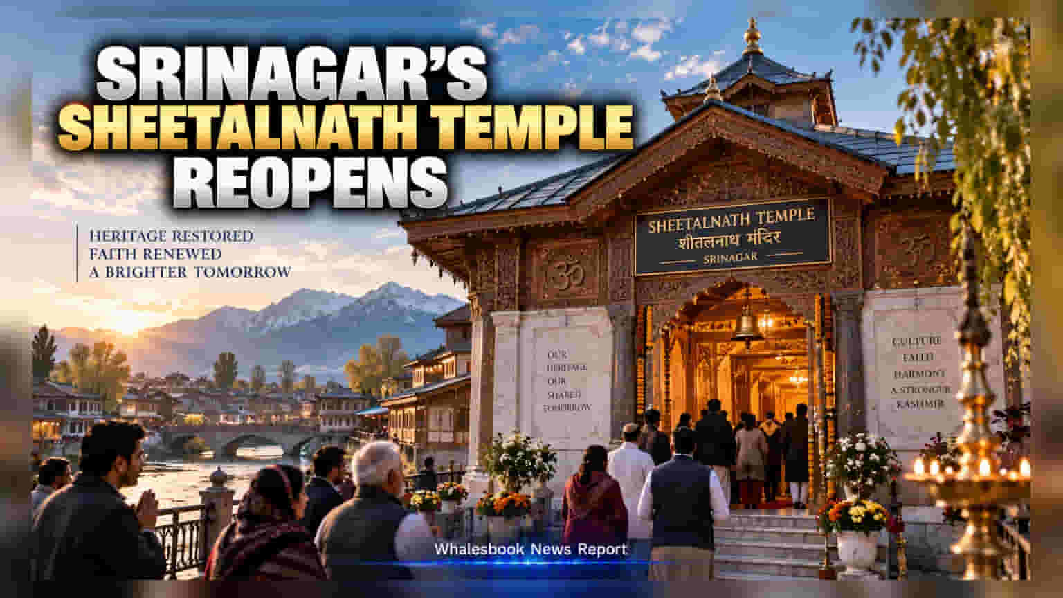 Srinagar's Historic Sheetalnath Temple Reopens After 36 Years