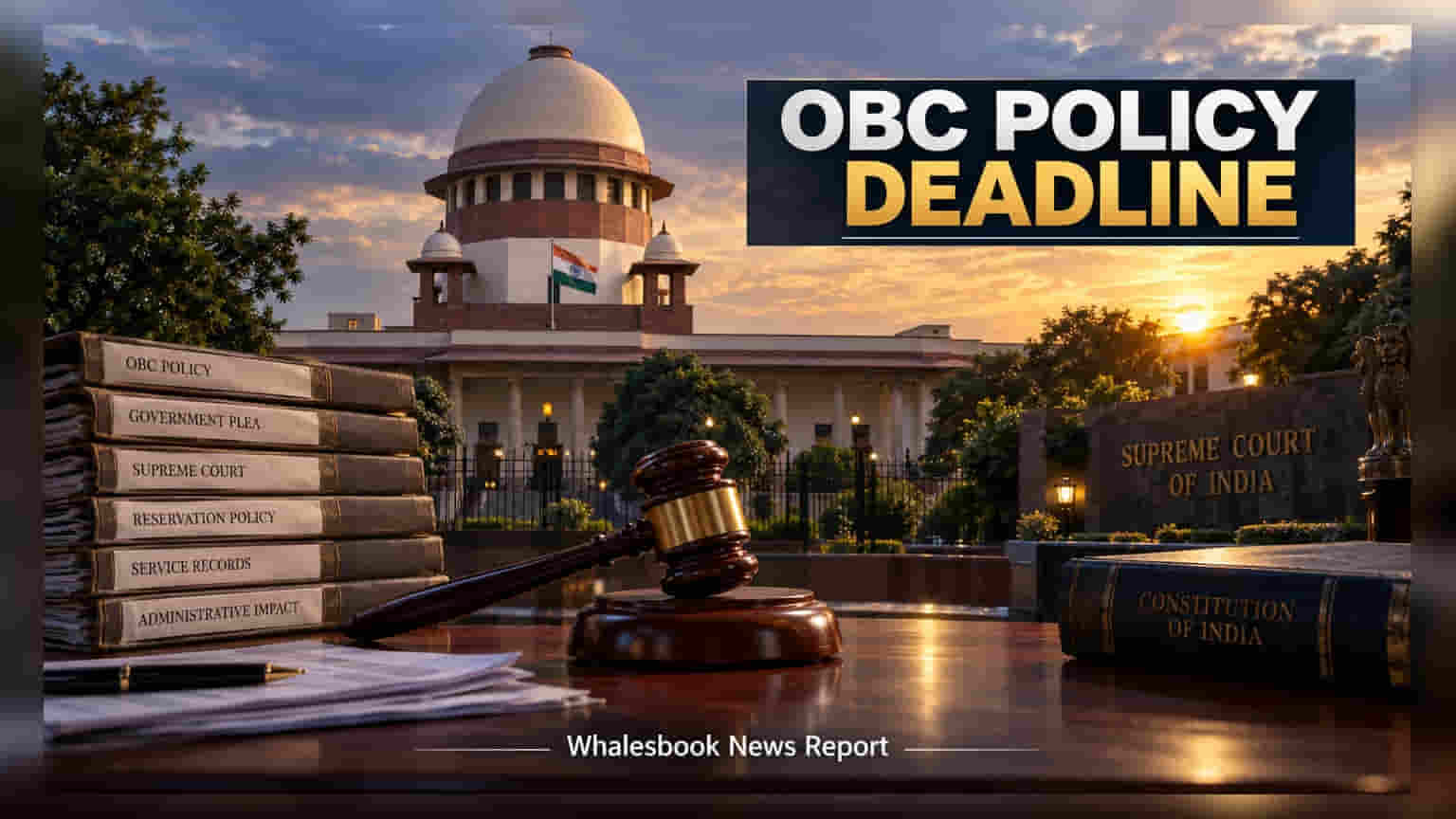 Supreme Court: OBC 'Creamy Layer' पॉलिसी पर सरकार की याचिका, कोर्ट ने फैसला रखा सुरक्षित