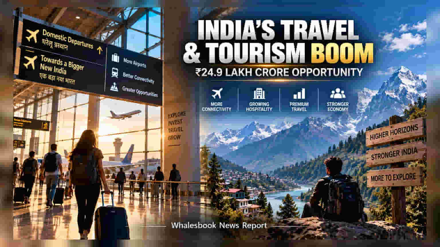 Indian Tourism Sector: ₹24.9 லட்சம் கோடி பொருளாதார வளர்ச்சி! முதலீட்டாளர்களுக்கு இது 'கோல்டன்' வாய்ப்பா?