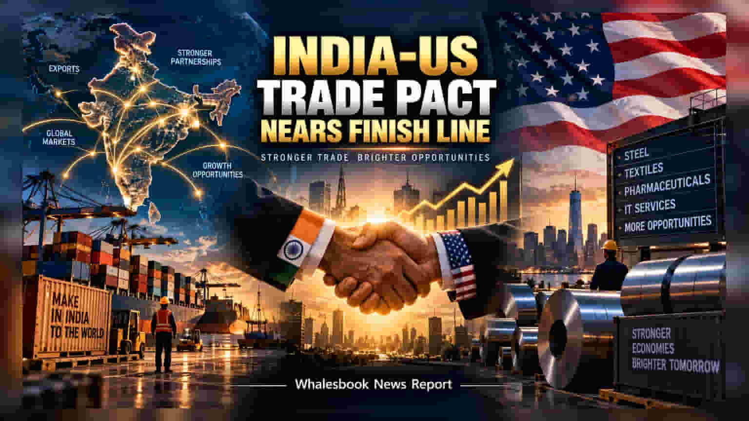 India-US Trade Pact Nearing Completion: What Investors Should Know