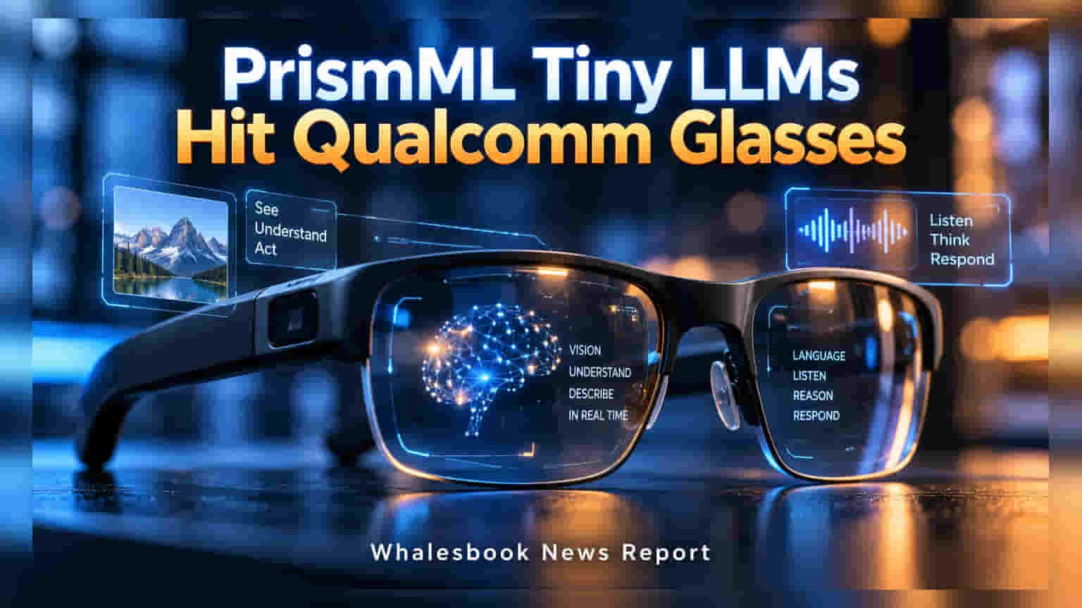 PrismML Unveils AI Model for Qualcomm Smart Glasses