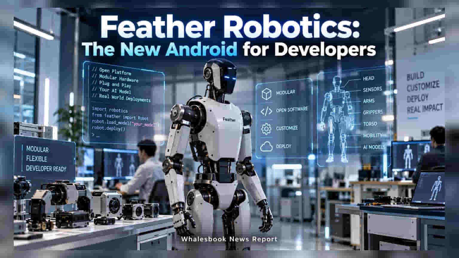 Feather Robotics Enters Humanoid Market With $30,000 Platform
