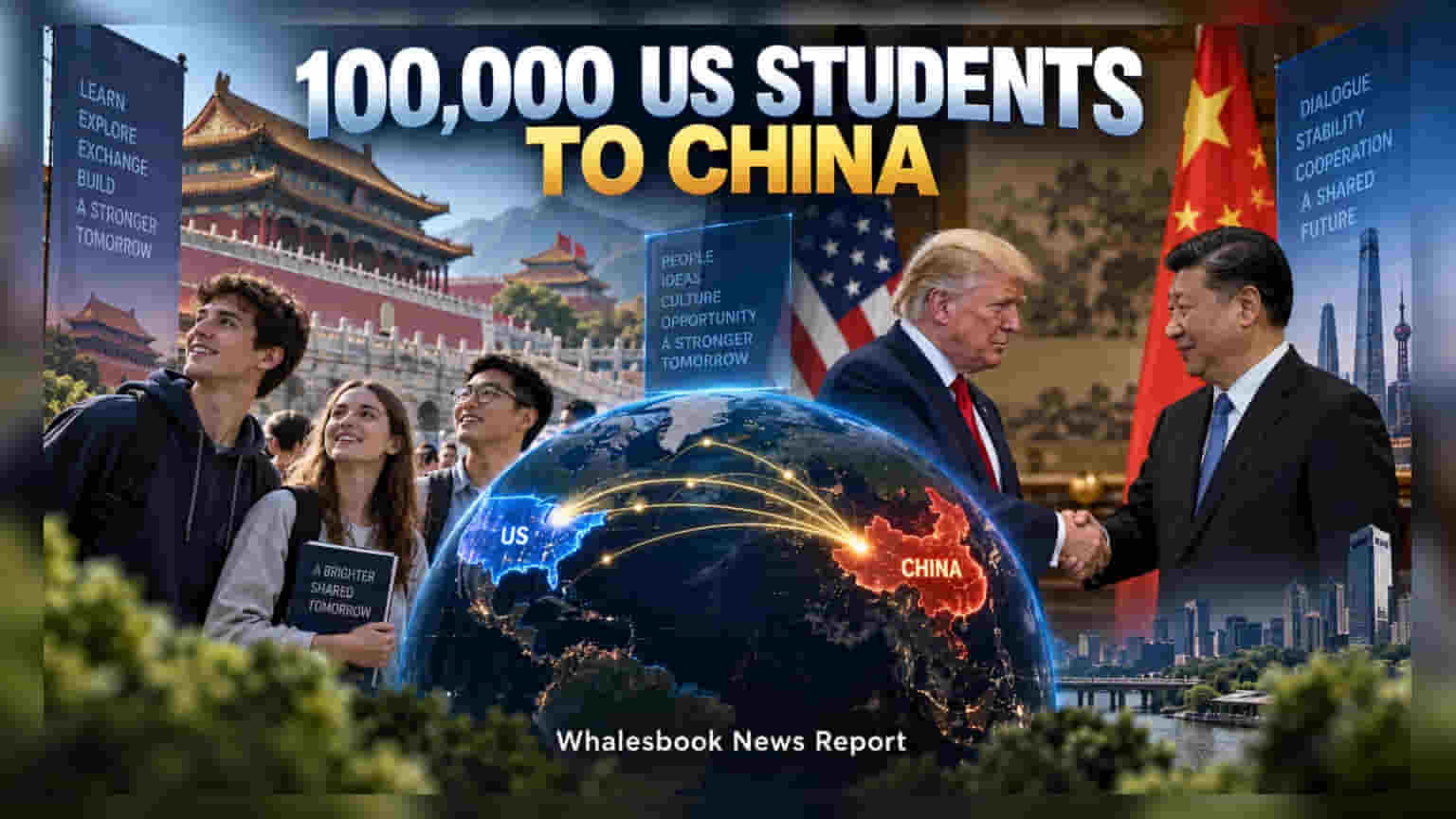 US-China Ties: Xi Announces 100,000 Youth Exchange Plan