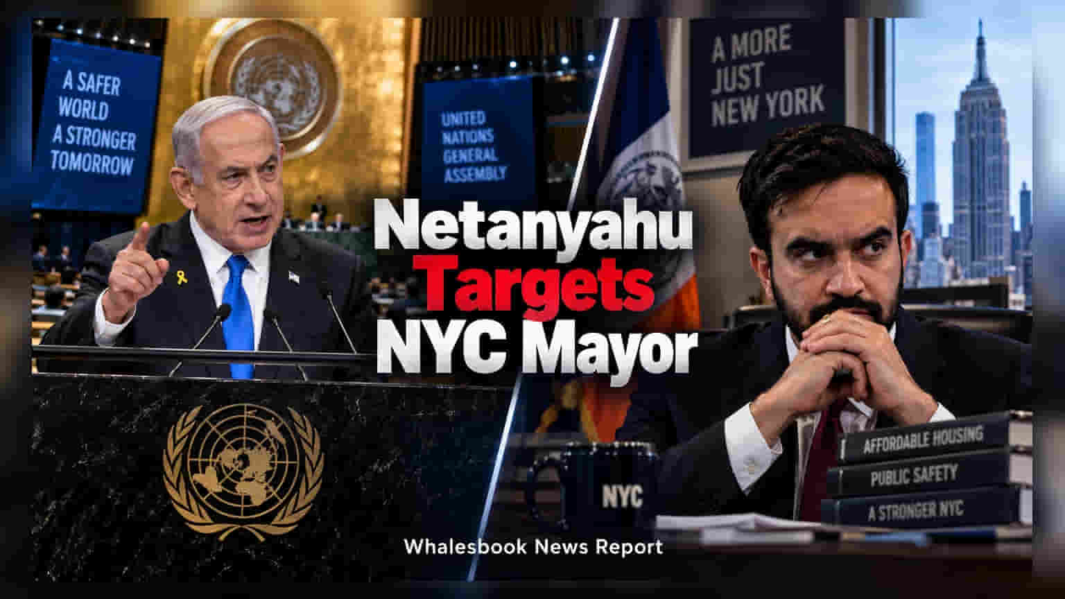 Netanyahu Labels NYC Mayor Mamdani 'Antisemitic' at UN