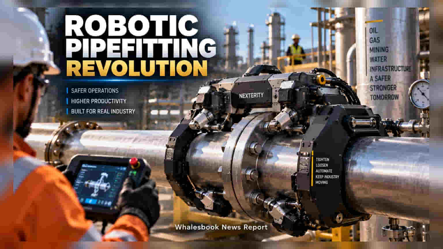 Nexterity Unveils Pipefitting Robot to Ease Labor Gaps