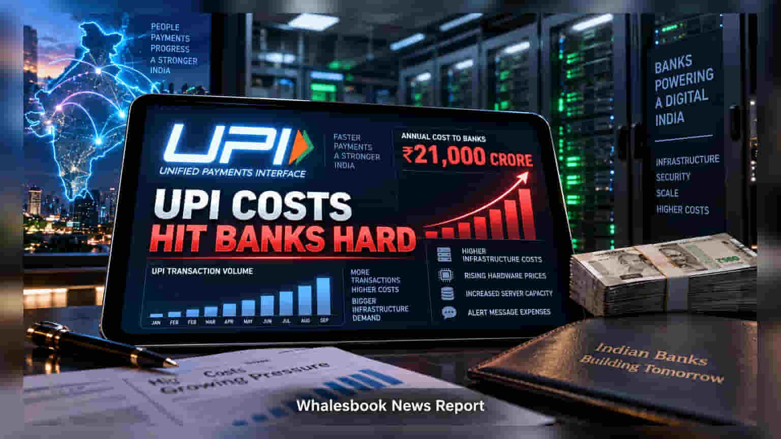NPCI: UPI થી બેંકોને મોટો ફટકો, વાર્ષિક ₹21,000 કરોડનો ખર્ચ