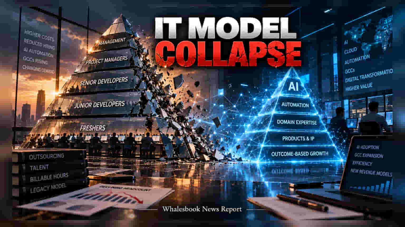 Indian IT Firms Shed 6,981 Jobs As AI Alters Revenue Models
