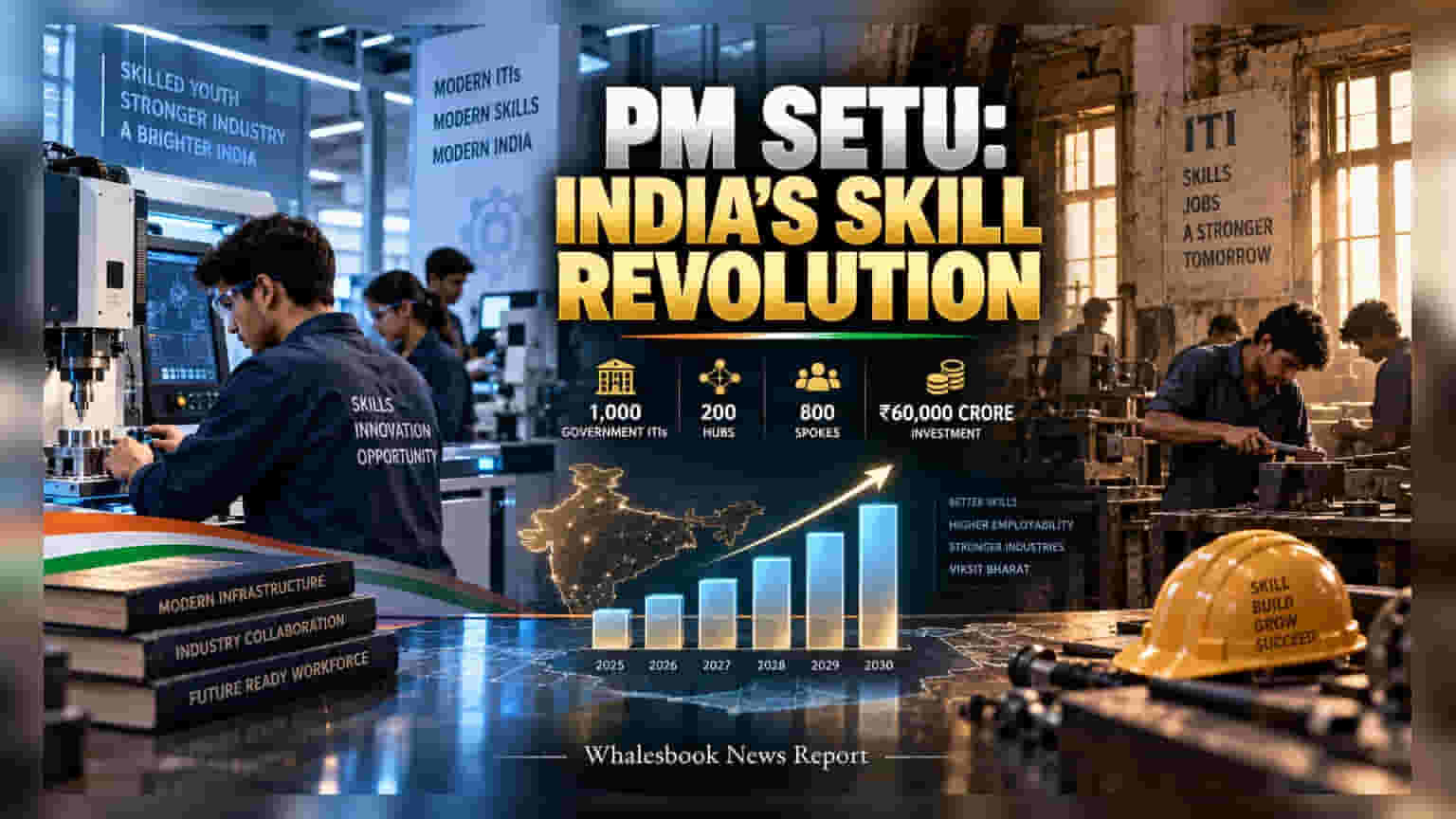 PM SETU Scheme: ITI ના આધુનિકીકરણ માટે સરકારનો **₹60,000 કરોડ**નો માસ્ટર પ્લાન