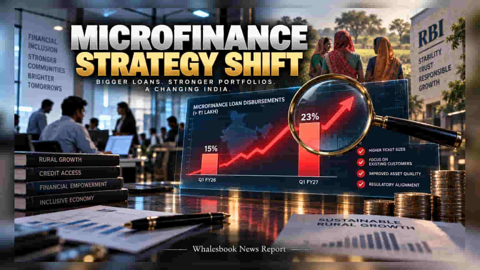Indian Microfinance Sector Shifts to Larger Loans to Cut Risk