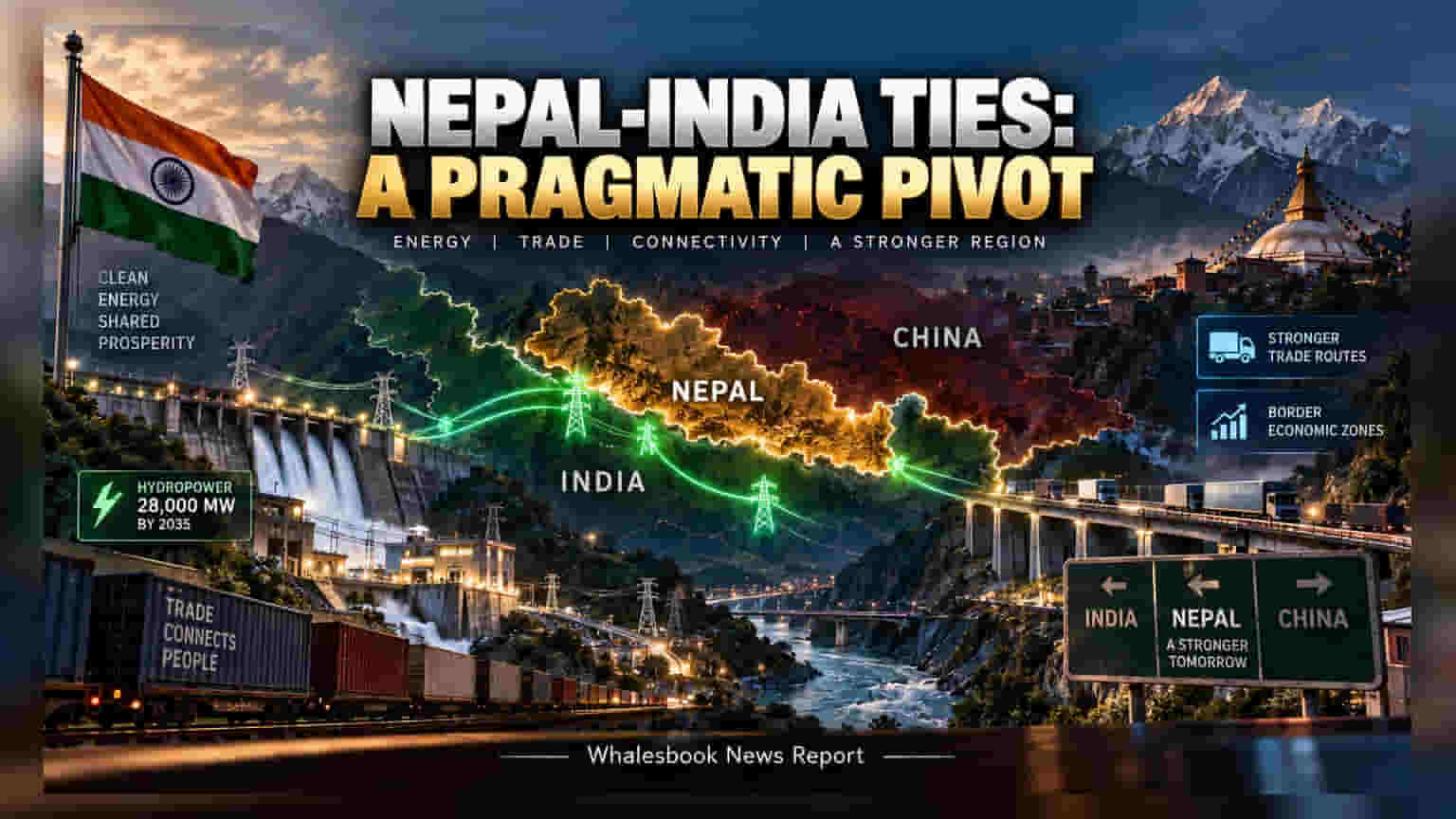 Nepal-India Relations: નેપાળે બદલી રણનીતિ, ભારત સાથે આર્થિક સંબંધો અને એનર્જી ટ્રેડ પર મૂક્યો ફોકસ