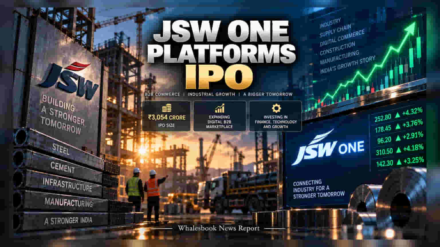JSW One Platforms Files For Rs 3,054 Crore IPO