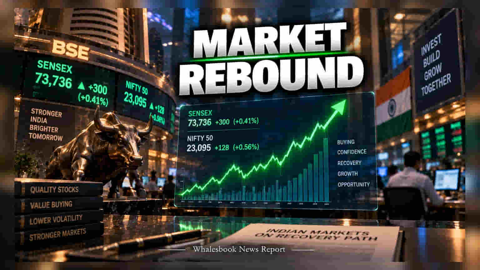 Sensex, Nifty Rebound: Key Levels to Watch as Markets Recover