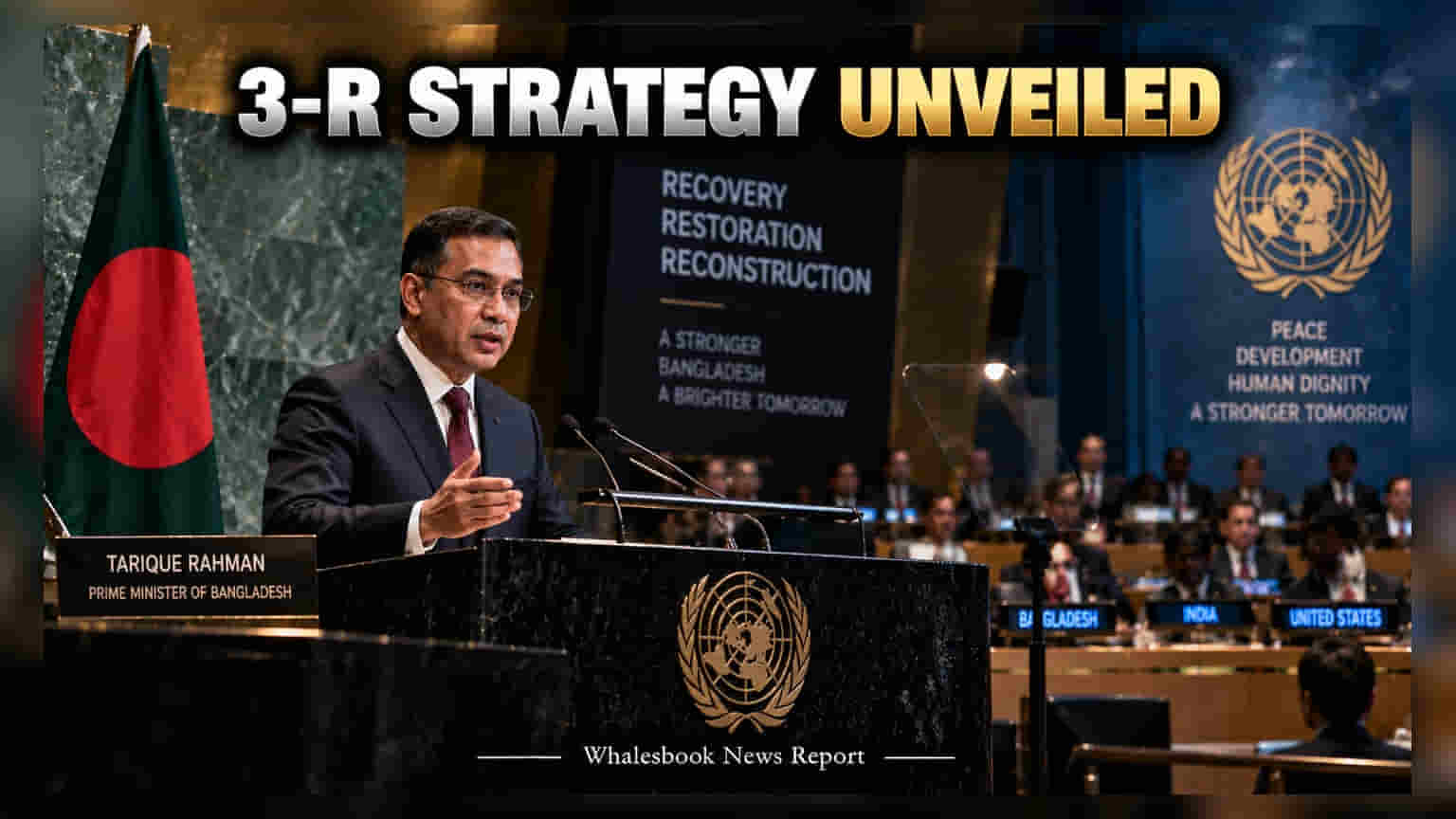 Bangladesh PM Tarique Rahman: UN వేదికగా కొత్త '3-R' ఎకనామిక్ ప్లాన్ ప్రకటన