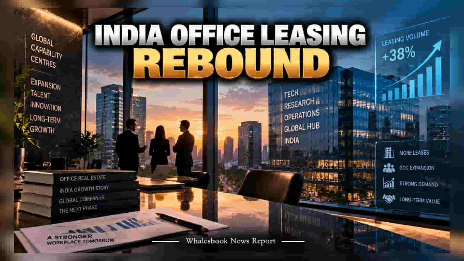 India Office Leasing Rebounds as GCCs Drive Demand